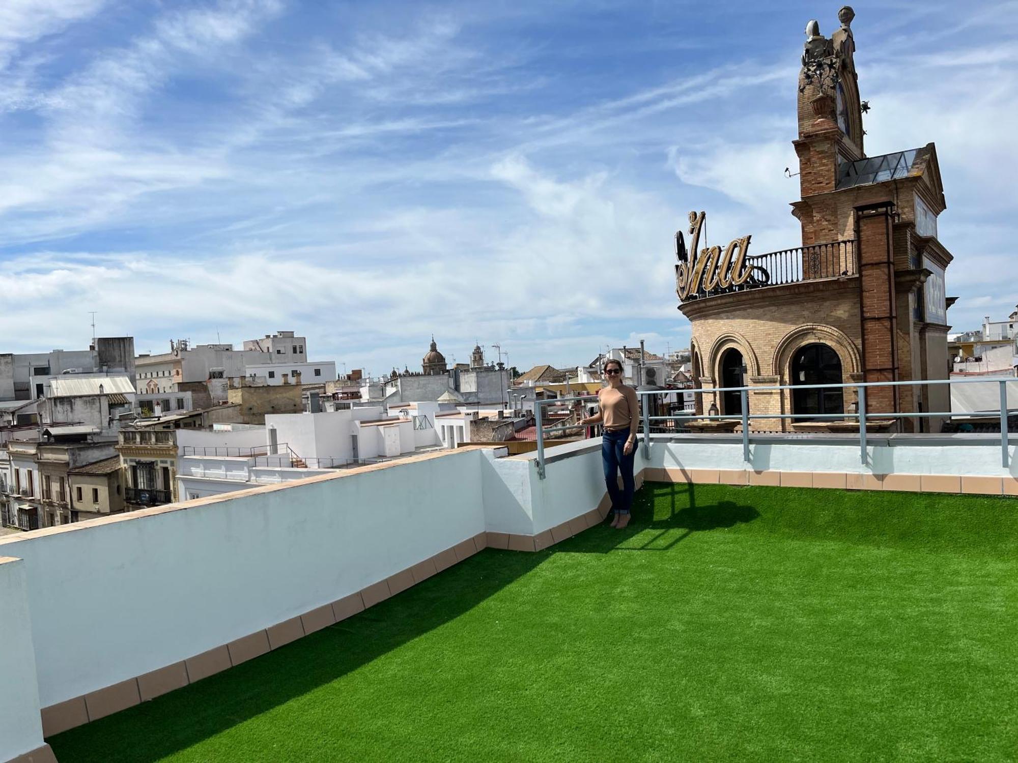 Apartamento Atico Moderno Jerez de la Frontera Exterior foto